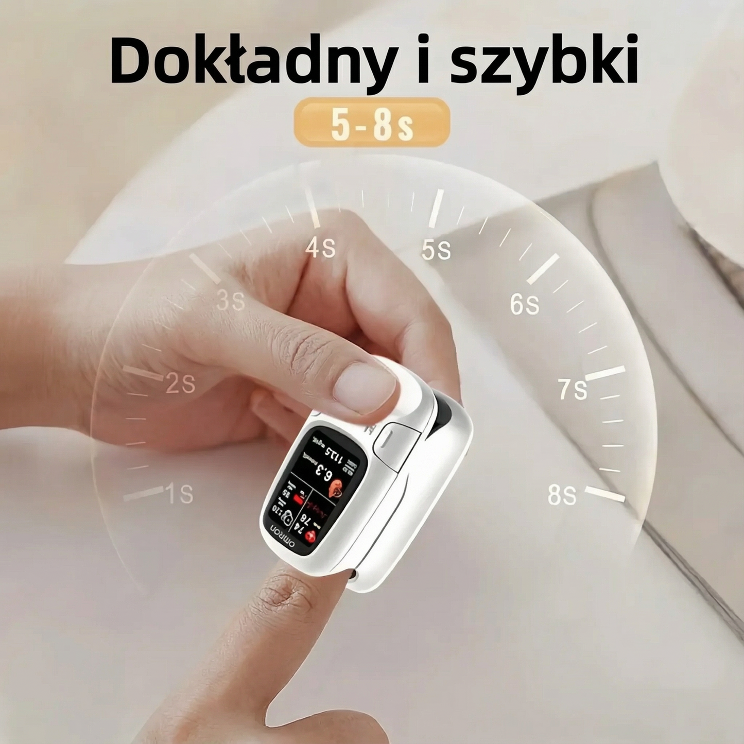 🩸🚫  Glukometr bez nakłucia – 5 sekund / 99% dokładności 🔥