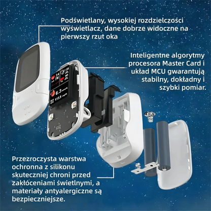 🩸🚫  Glukometr bez nakłucia – 5 sekund / 99% dokładności 🔥